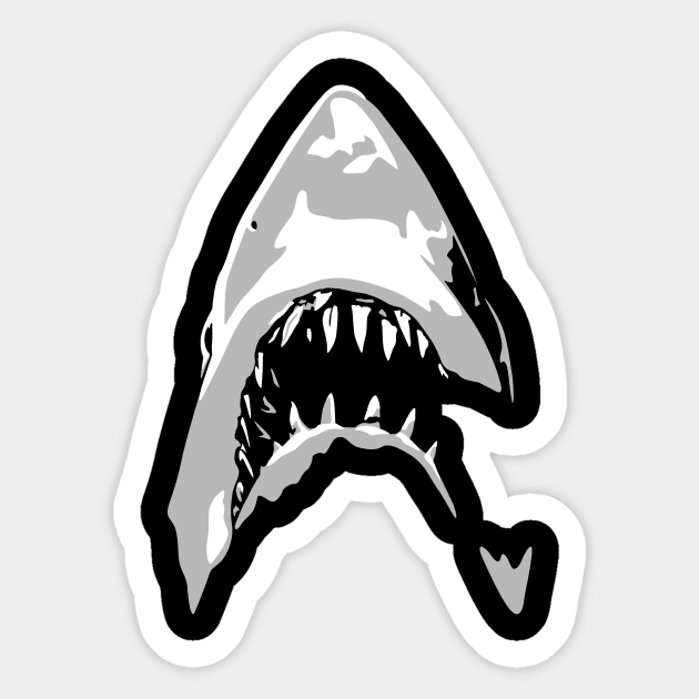 Jaws Sticker by Woah_Jonny